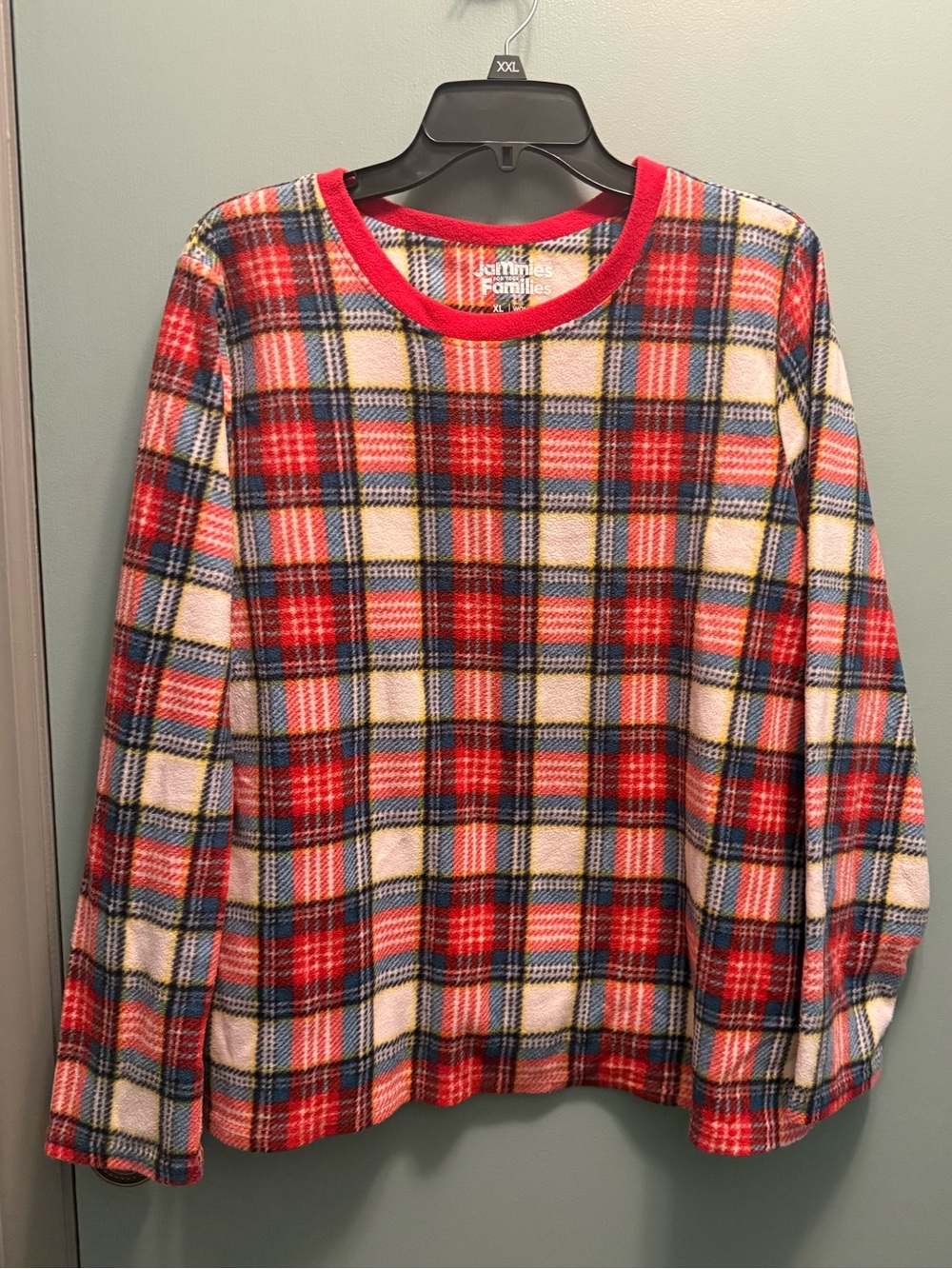 Red Plaid Fleece Pajamas